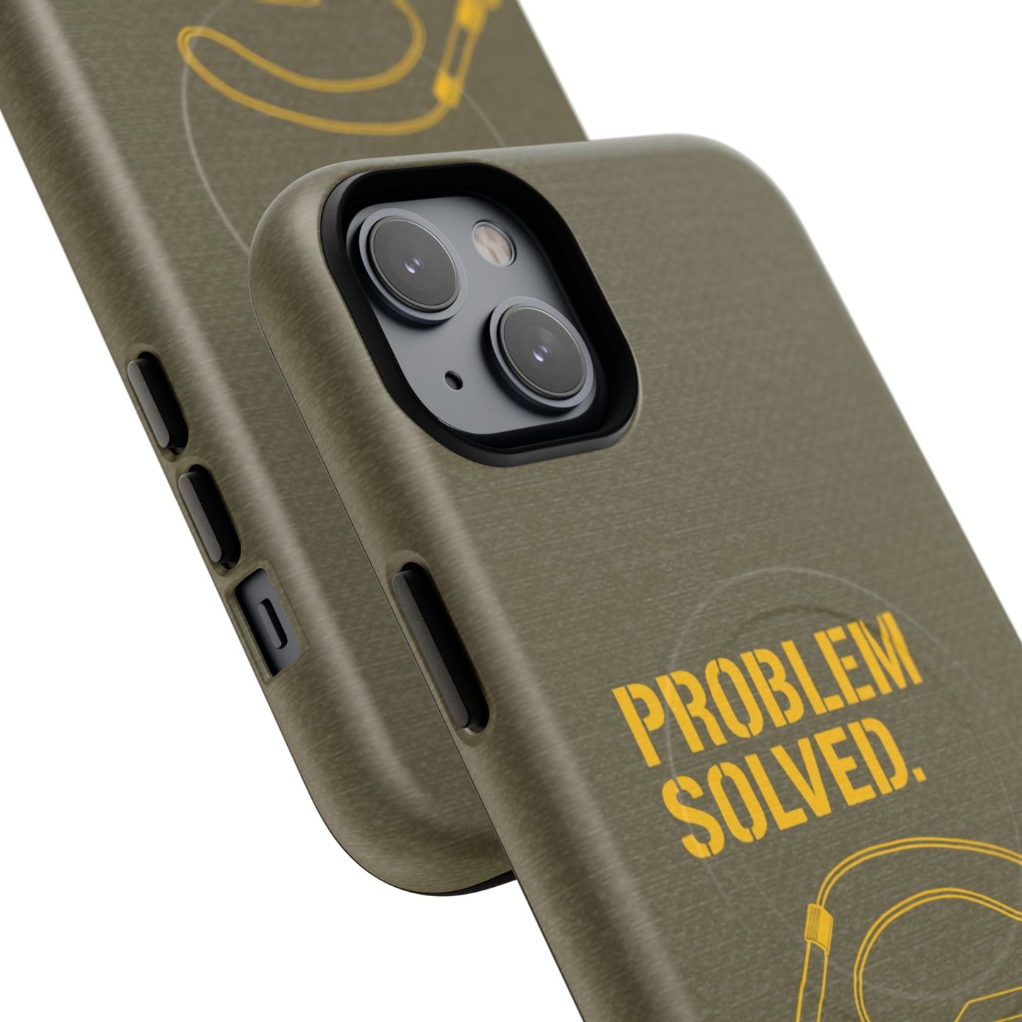 Problem Solved Tough Magnetic iPhone Case