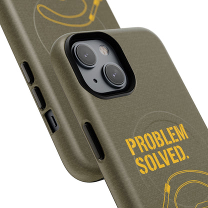 Problem Solved Tough Magnetic iPhone Case