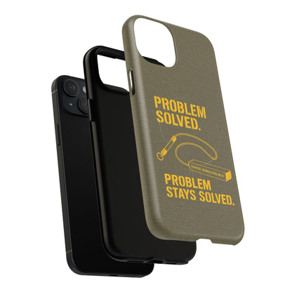 Problem Solved Tough Magnetic iPhone Case