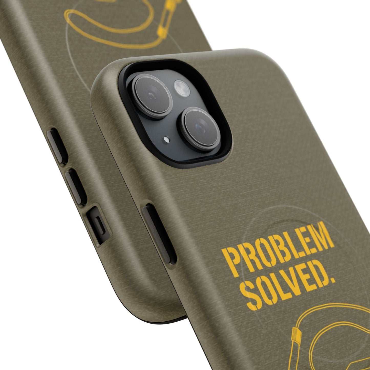Problem Solved Tough Magnetic iPhone Case