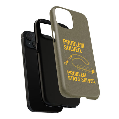 Problem Solved Tough Magnetic iPhone Case