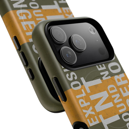 TNT Demo Block Tough Magnetic iPhone Case