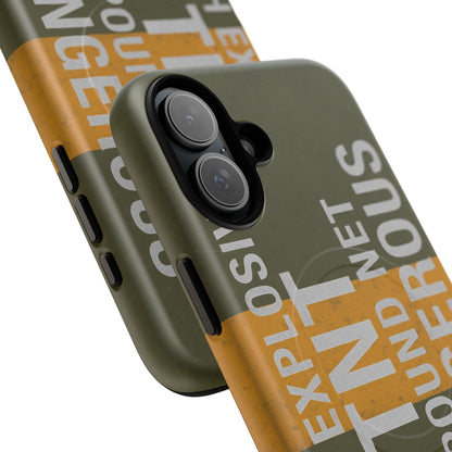 TNT Demo Block Tough Magnetic iPhone Case