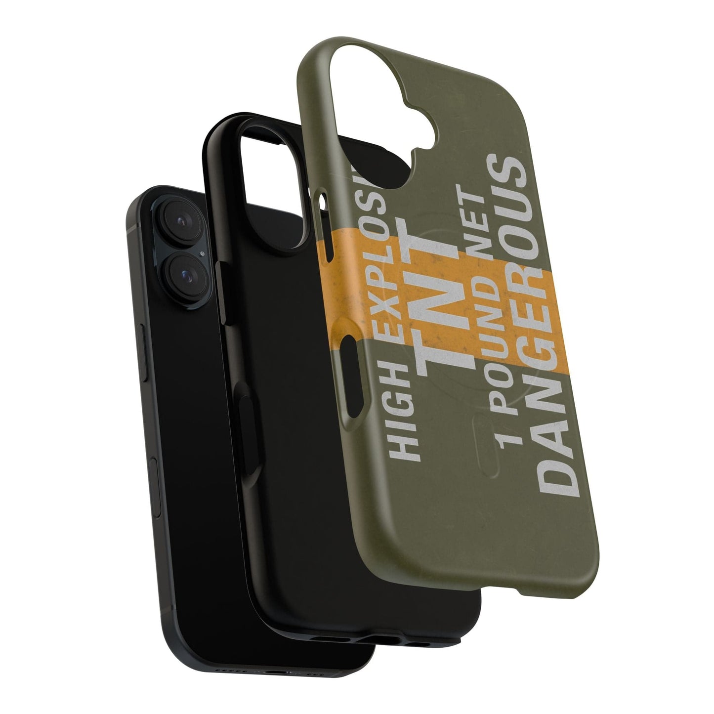 TNT Demo Block Tough Magnetic iPhone Case