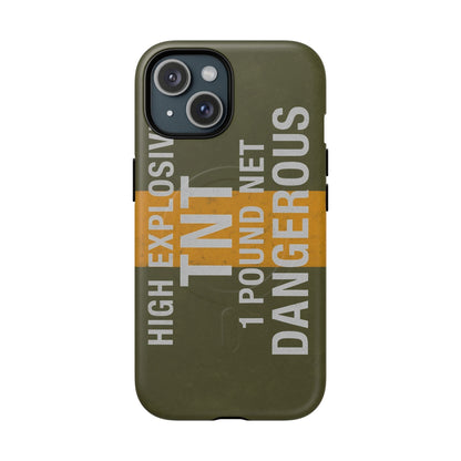 TNT Demo Block Tough Magnetic iPhone Case