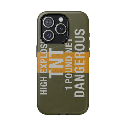 TNT Demo Block Tough Magnetic iPhone Case