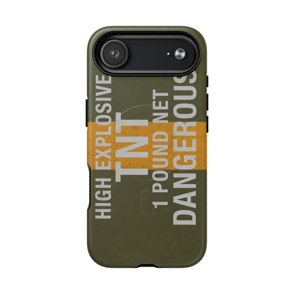 TNT Demo Block Tough Magnetic iPhone Case