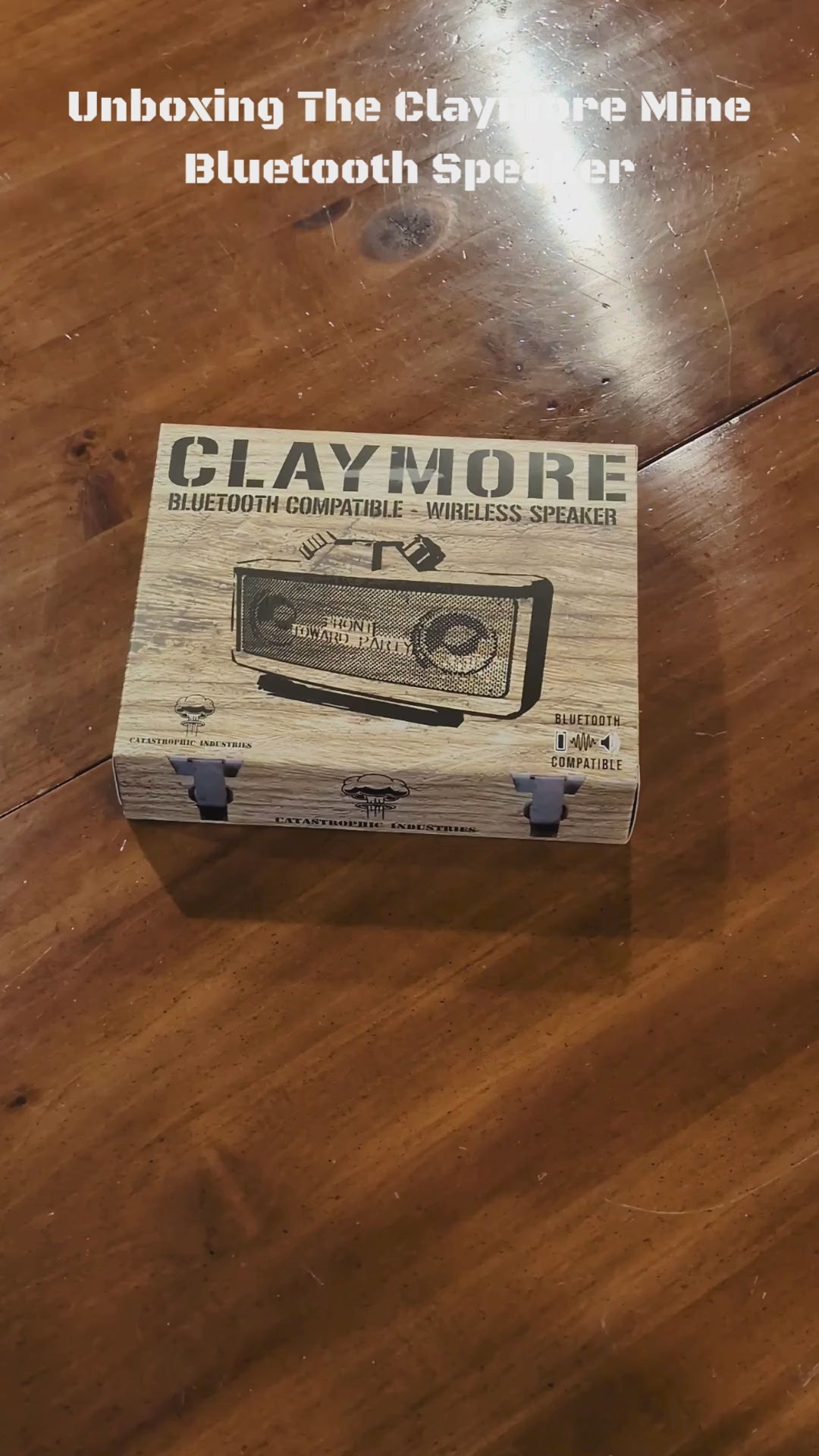 Claymore Portable Bluetooth Speaker