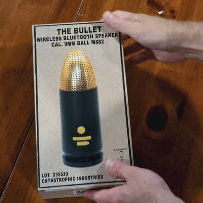 9mm Bullet Portable Bluetooth Speaker  (Black)