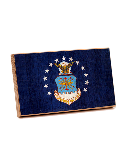 Collective - Air Force Wooden Desk Flag