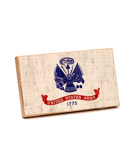 Collective - Army Wooden Desk Flag