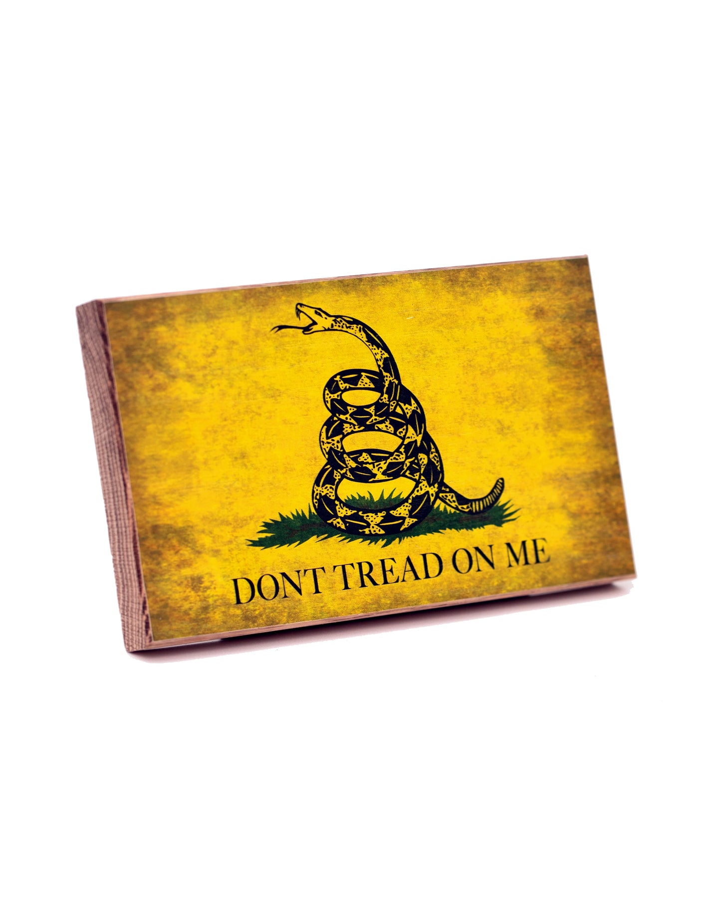 Collective - Gadsden Wooden Desk Flag