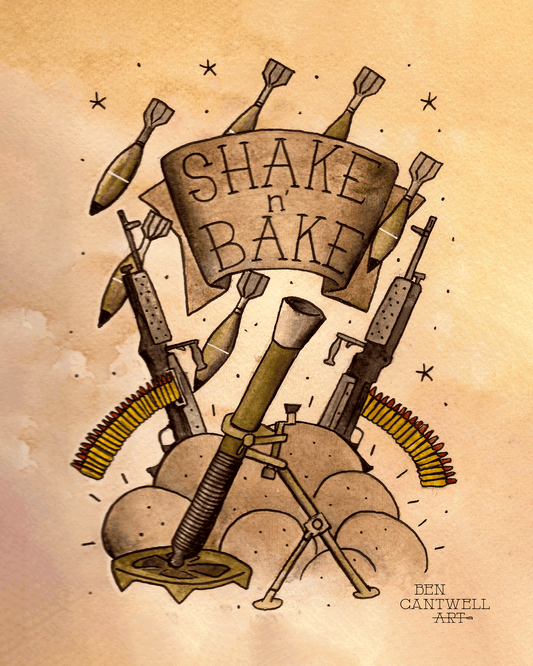 Shake n' Bake with friends